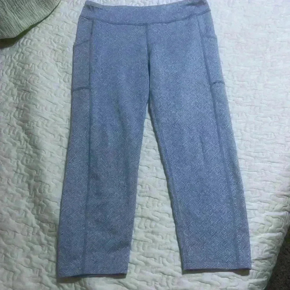 Gray and white champion leggings - Picture 1 of 1